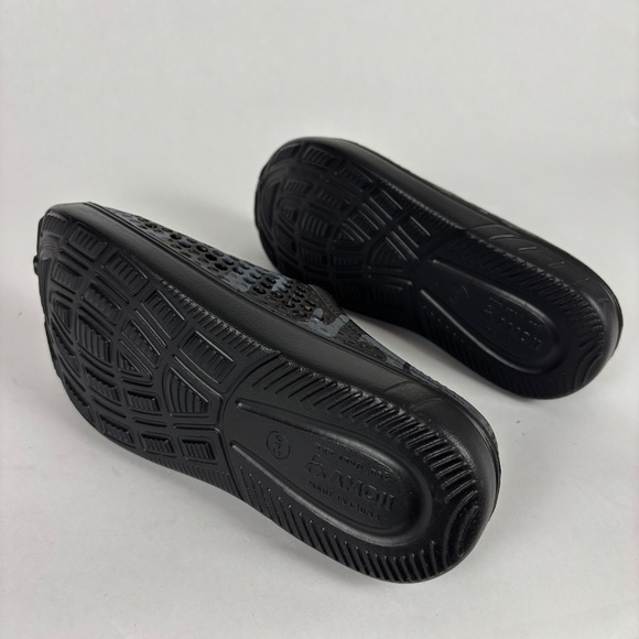 Amoji Camo Clogs Black/Gray Sizes 240.mm Woman 7 - Men 6 - Picture 6 of 8